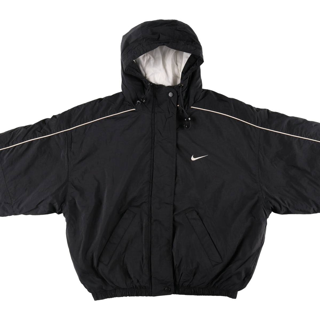 90'S Nike Padded Parka Puffer Jacket Women's Size L Vintage / eaa508618