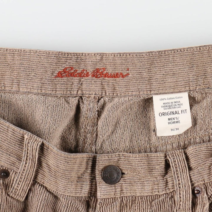 Eddie Bauer ORIGINAL FIT Corduroy Pants for Men, Size W35 / eaa508628