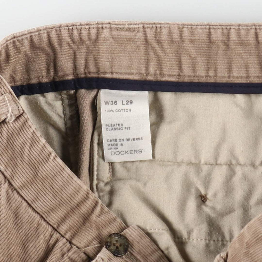 Dockers Corduroy Pants for Men, W36 equivalent / eaa508630