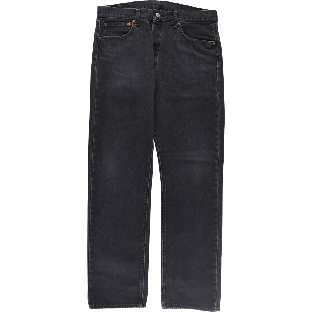 Levi's 501 Black Denim Straight Denim Pants Men's W34 equivalent / eaa508726