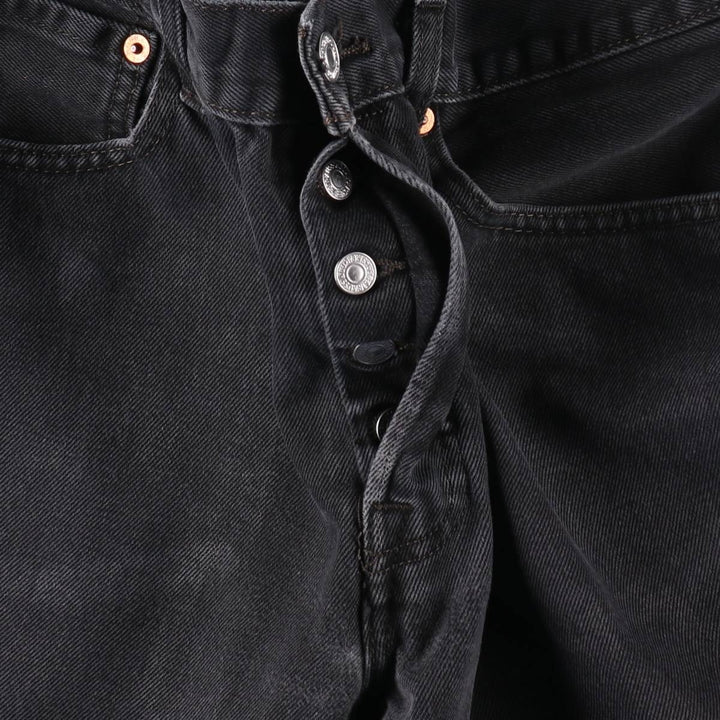 Levi's 501 Black Denim Straight Denim Pants Men's W34 equivalent / eaa508726