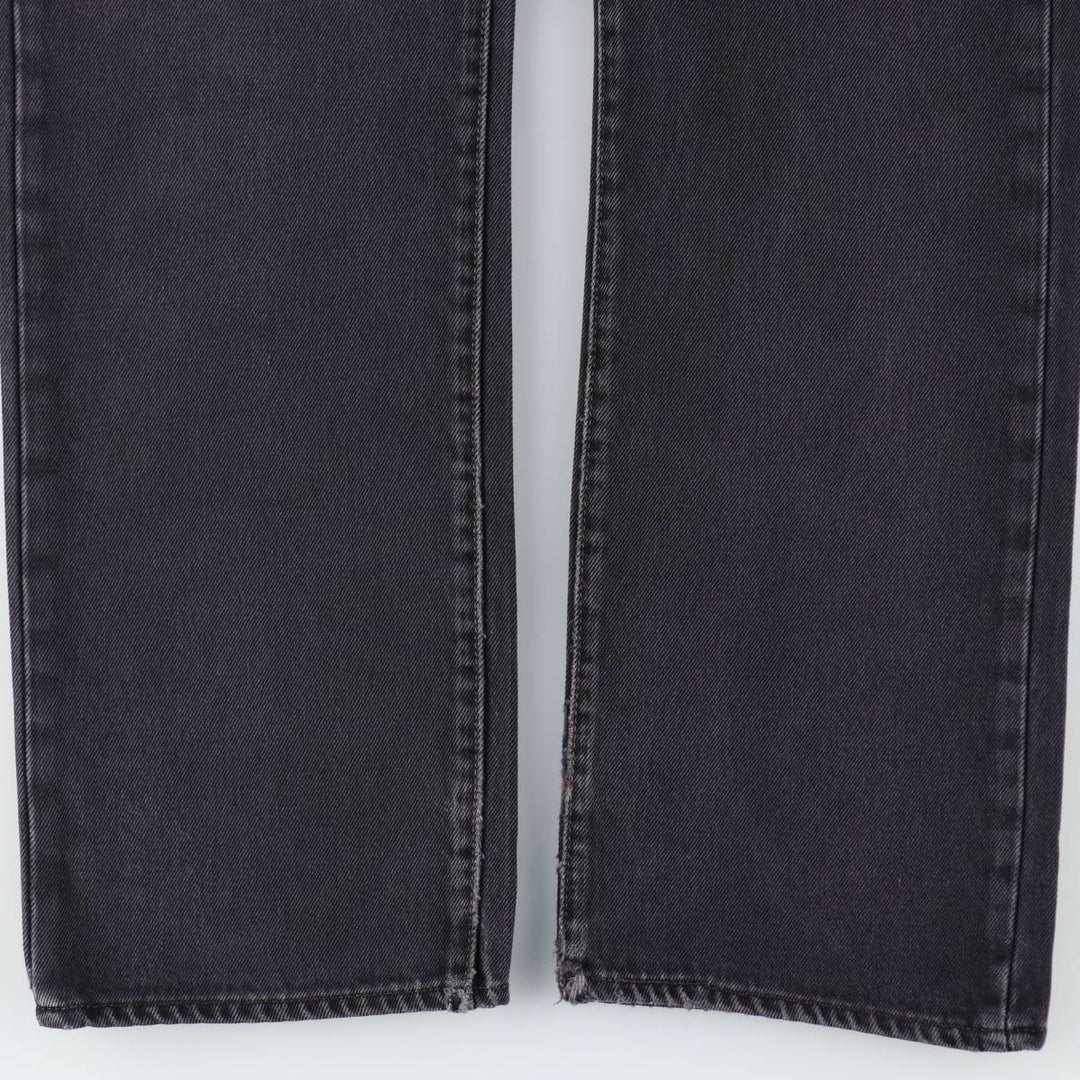 Levi's 501 Black Denim Straight Denim Pants Men's W34 equivalent / eaa508726