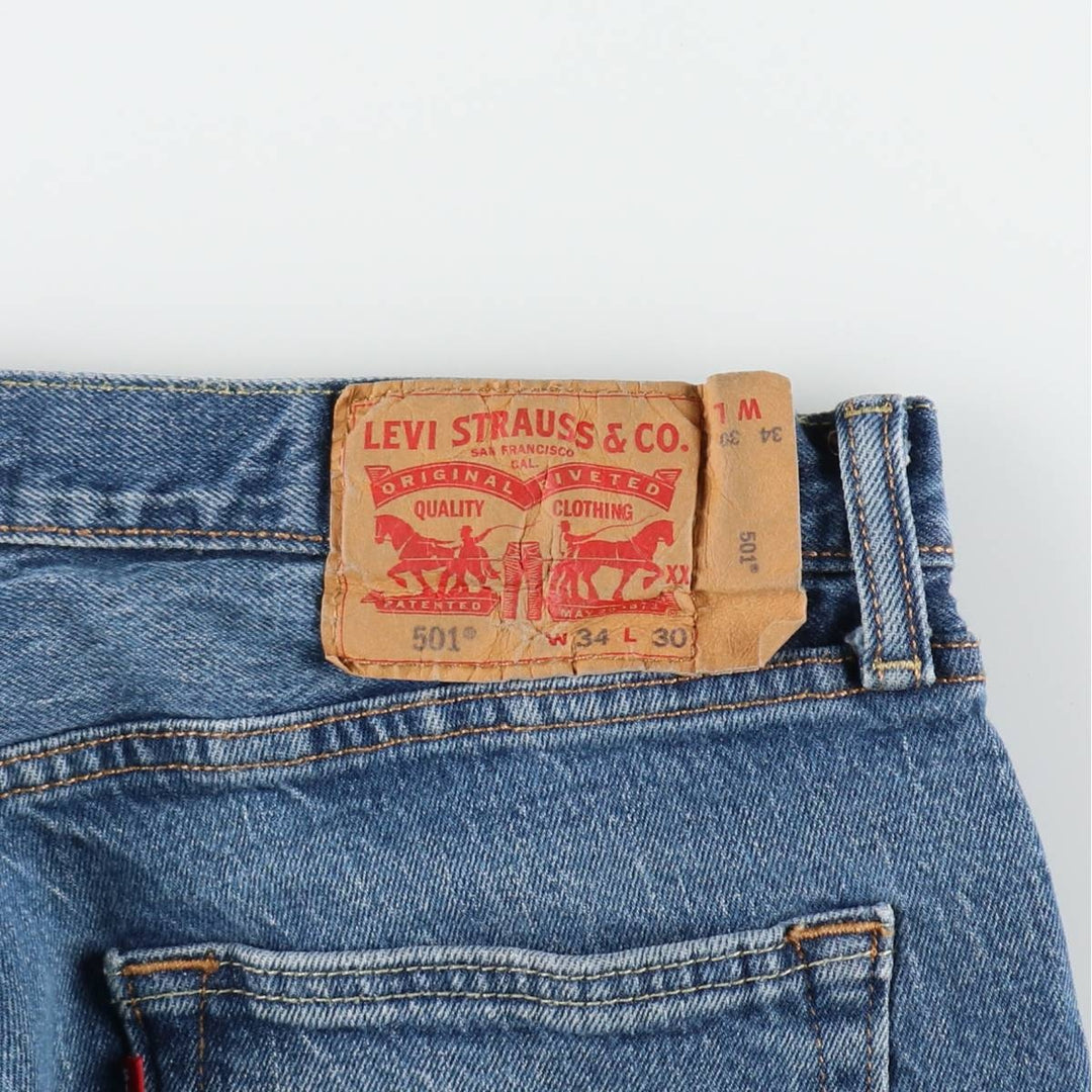 Levi's 501 straight denim pants for men, size W34 / eaa508728