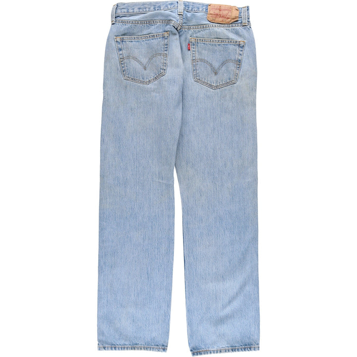 Levi's Levi's 501 STRAIGHT LEG BUTTON-FLY straight denim pants for men, equivalent to W32 / eaa508729