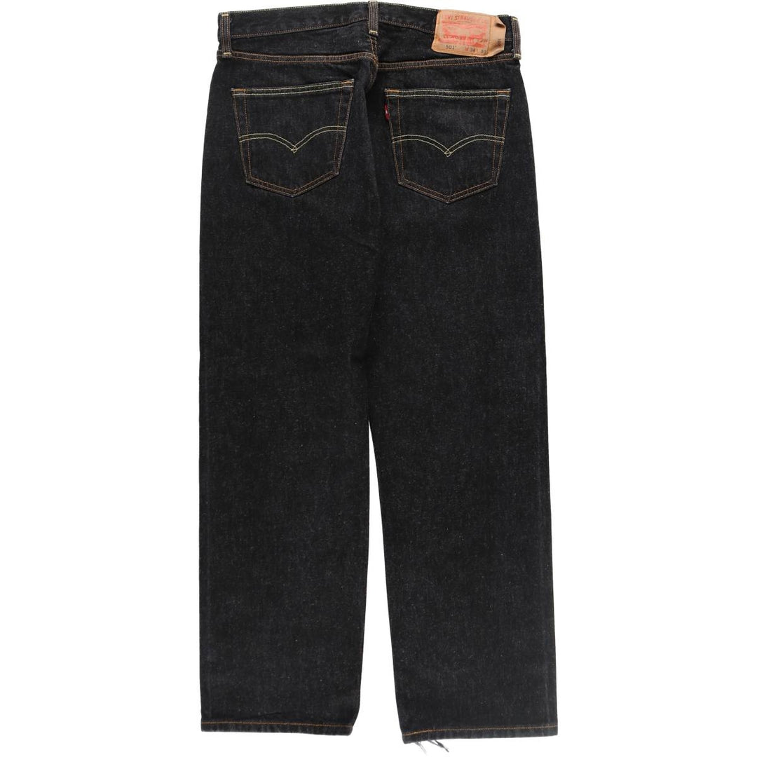 Levi's 501 Black Denim Straight Denim Pants Men's W34 equivalent / eaa508732