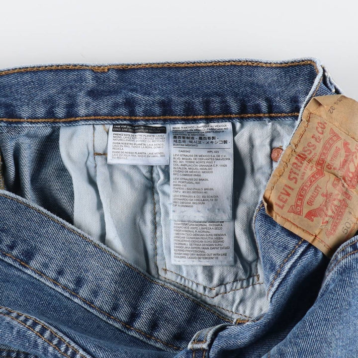 Levi's 501 straight denim pants for men, equivalent to W35 / eaa508738