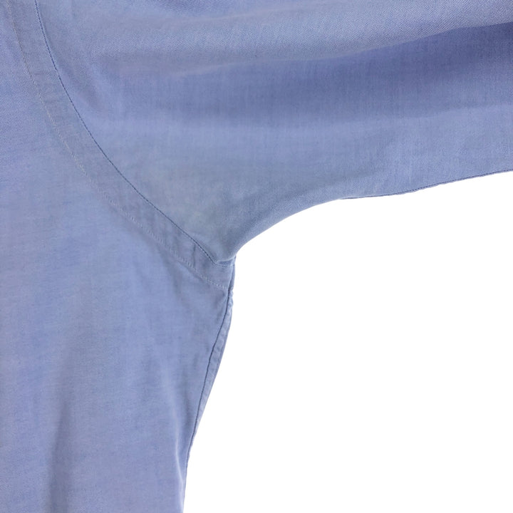 Ralph Lauren Classic Fit Long Sleeve Button Down Shirt, Men's Size L cotton Blue type light blue Vintage Second Hand