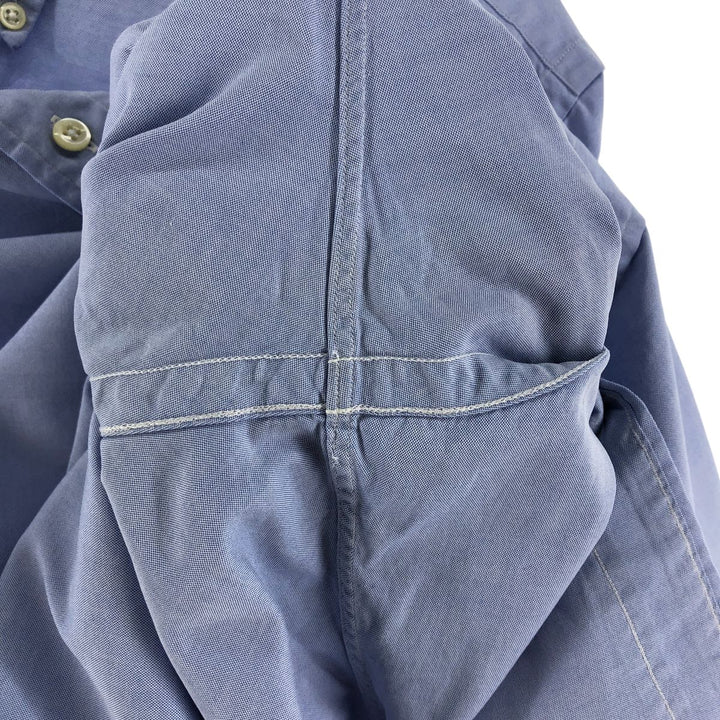 Ralph Lauren Classic Fit Long Sleeve Button Down Shirt, Men's Size L cotton Blue type light blue Vintage Second Hand