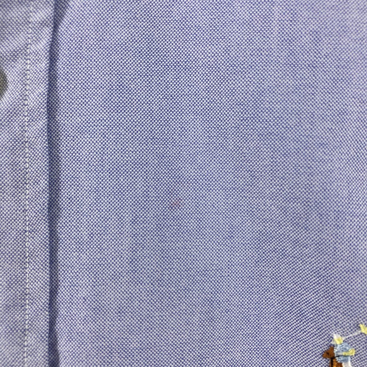 Ralph Lauren long sleeve button down shirt, men's XL size cotton Blue type light blue Vintage Second Hand