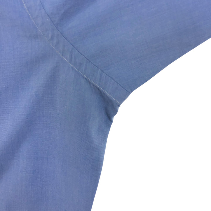 90'S Ralph Lauren POLO by Ralph Lauren long sleeve cotton shirt, men's size L, vintage cotton blue type Vintage Second Hand