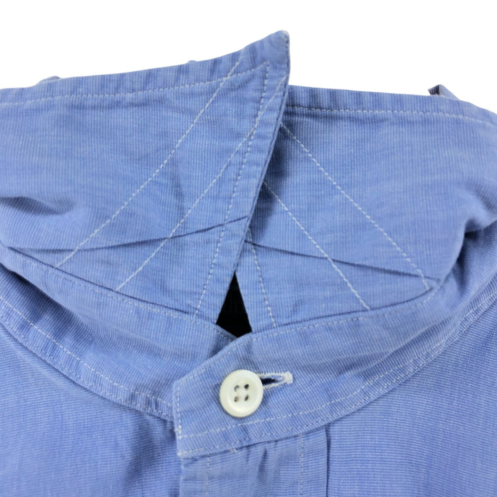 90'S Ralph Lauren POLO by Ralph Lauren long sleeve cotton shirt, men's size L, vintage cotton blue type Vintage Second Hand