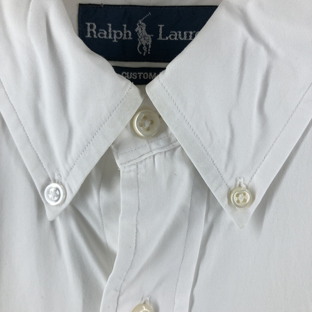 Ralph Lauren CUSTOM FIT long sleeve button down shirt, men's size M / eaa508776