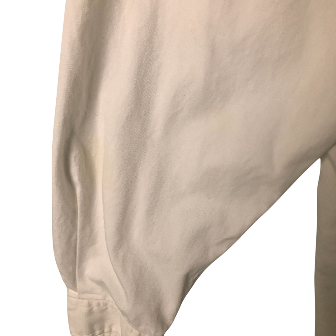 Ralph Lauren BLAIRE long sleeve button down shirt, men's XL size cotton white type Vintage Second Hand