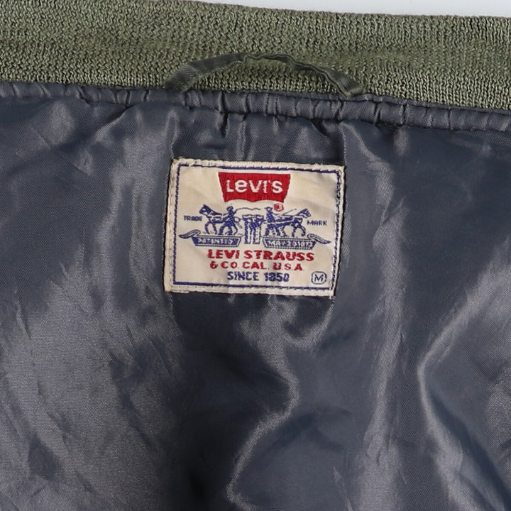 90'S Levi's MA-1 type padded military flight jacket, men's size M, vintage / eaa508780