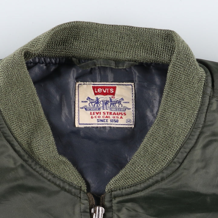 90'S Levi's MA-1 type padded military flight jacket, men's size M, vintage / eaa508780