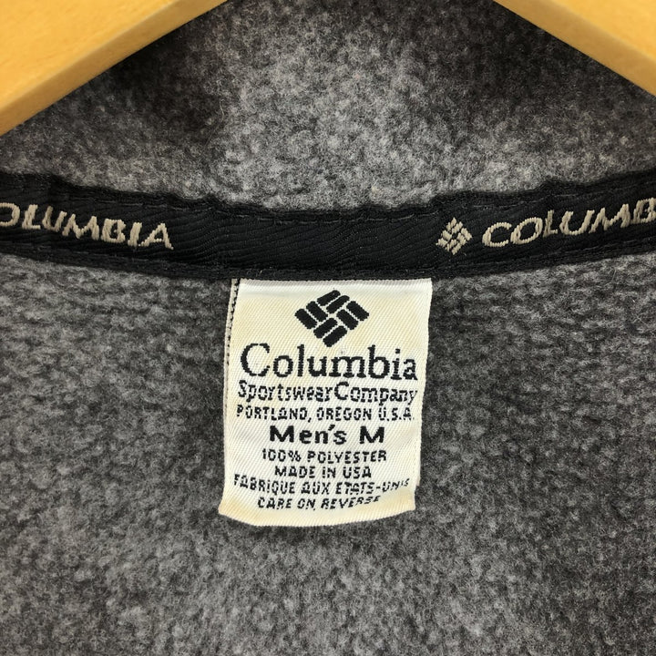 90'S Columbia fleece vest made in USA, men's size M, vintage /eaa508809