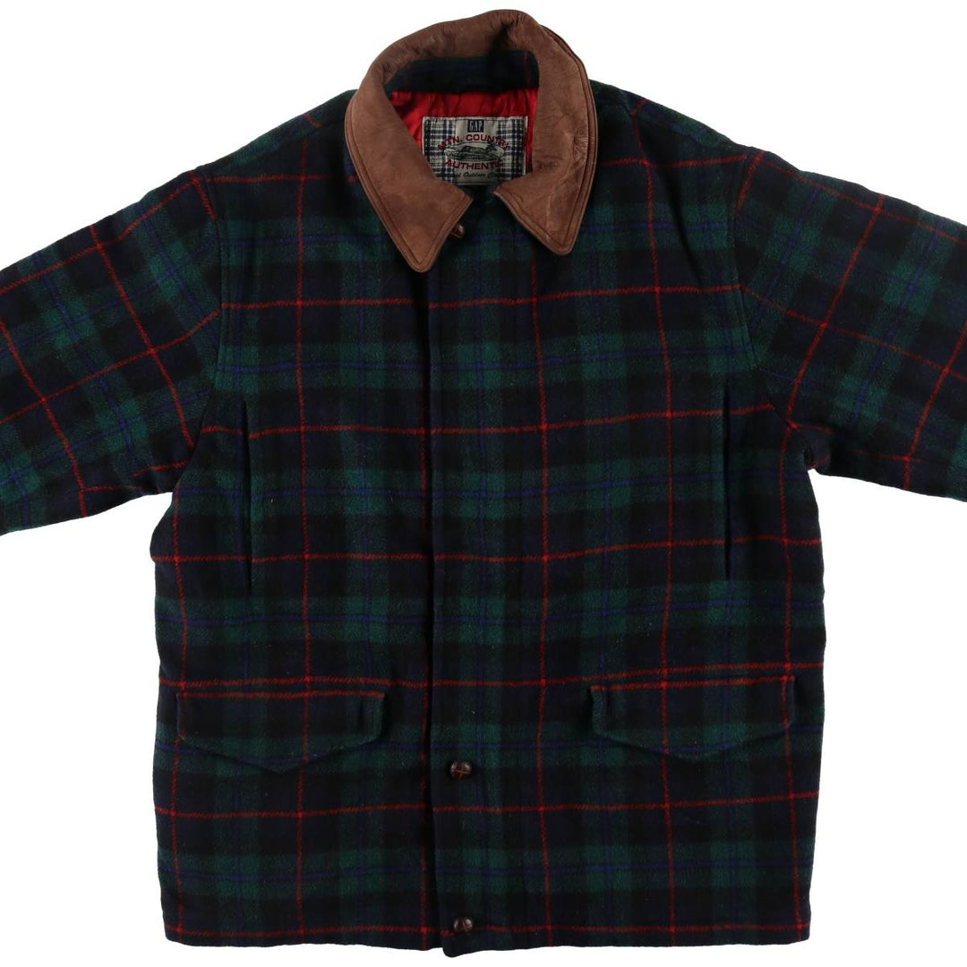 GAP Check Pattern Wool Jacket Men's M size / eaa508839