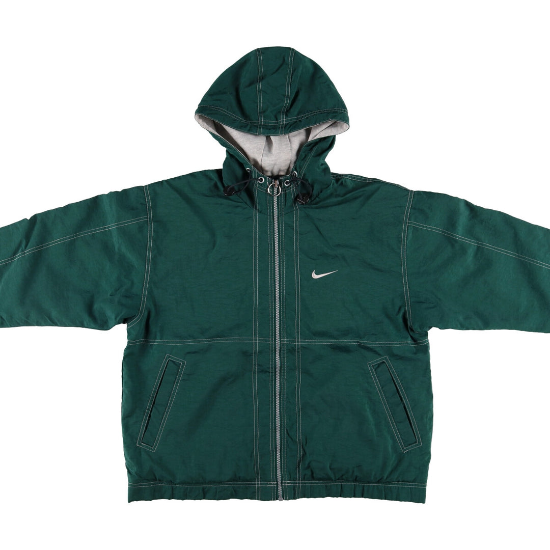 90'S Nike Padded Hoodie Puffer Jacket Men's Medium Vintage /eaa508852