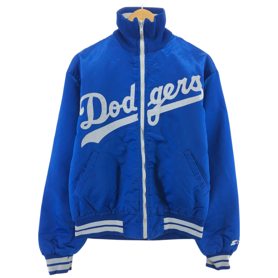 80s~90'S Starter Los Angeles Dodgers Padded Nylon Stadium Jacket Award Jacket Made in USA Men's L size /eaa508863