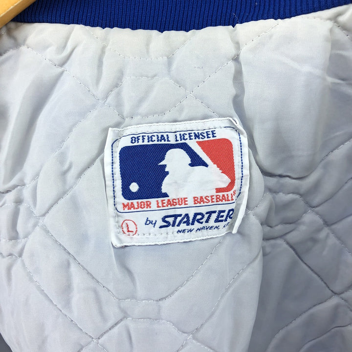 80s~90'S Starter Los Angeles Dodgers Padded Nylon Stadium Jacket Award Jacket Made in USA Men's L size /eaa508863