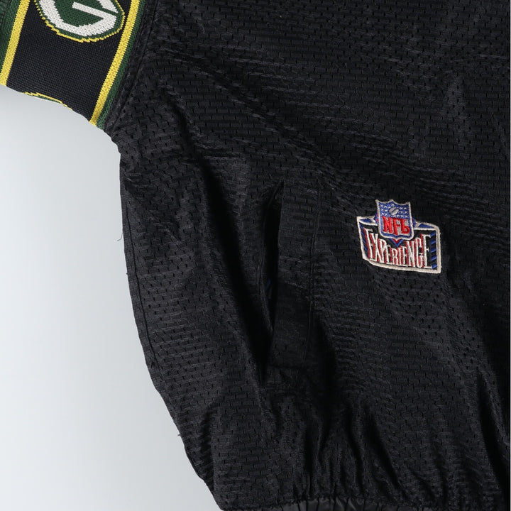 90'S NFL Green Bay Packers back logo reversible padded puffer jacket men's XXL equivalent /eaa508864