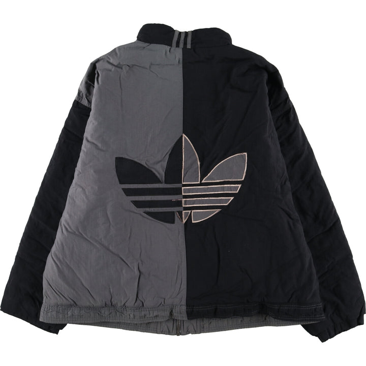 80s-90'S Adidas Back Logo Two-tone Padded Jacket Puffer Jacket Men's XL Vintage /eaa508865