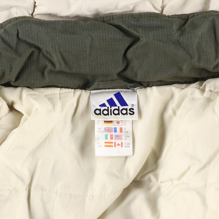 00'S adidas padded hoodie puffer jacket men's size M / eaa508868