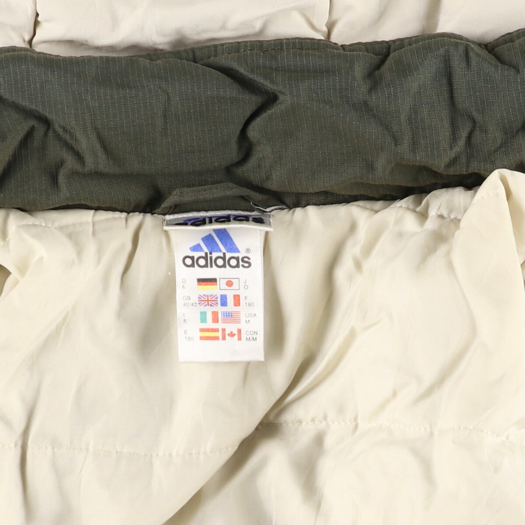 00'S adidas padded hoodie puffer jacket men's size M / eaa508868