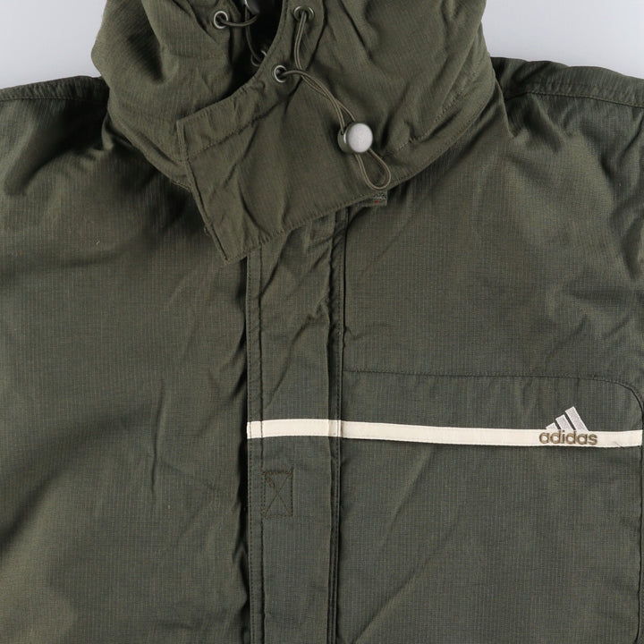 00'S adidas padded hoodie puffer jacket men's size M / eaa508868