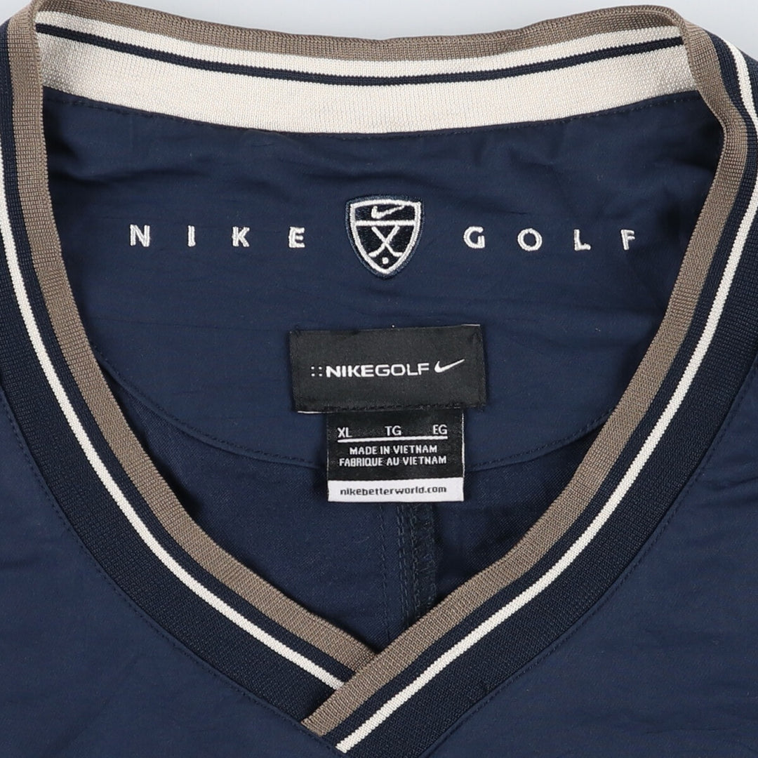 Nike Golf V-neck warm-up pullover, men's XL equivalent / eaa508883