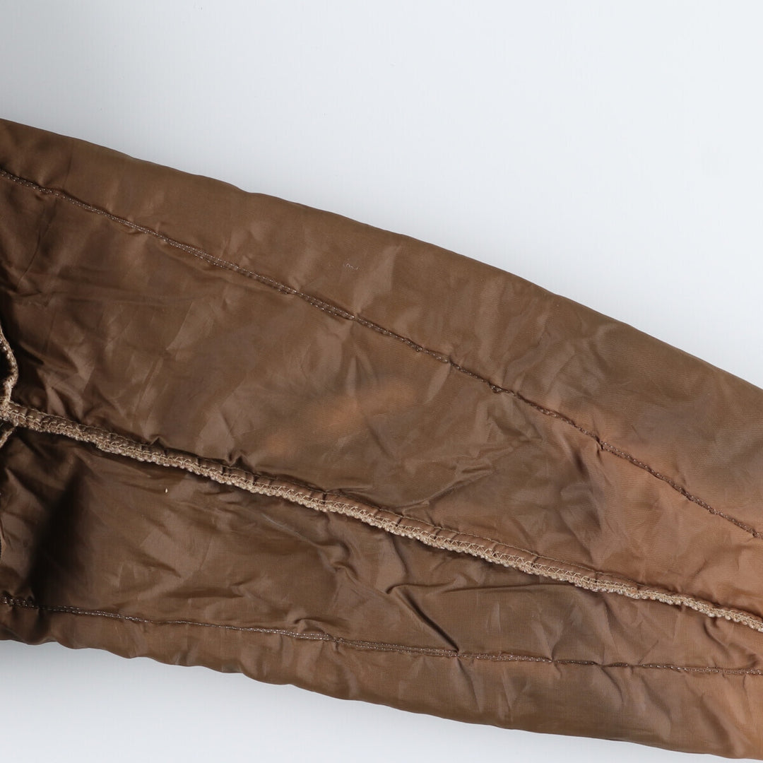 Vintage 1980'S Walls BLIZZARD-PRUF Camouflage Pattern Padded Puffer Jacket, Made in USA, Men's Size Small polyester brown type Vintage Second Hand