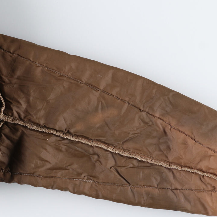 Vintage 1980'S Walls BLIZZARD-PRUF Camouflage Pattern Padded Puffer Jacket, Made in USA, Men's Size Small polyester brown type Vintage Second Hand