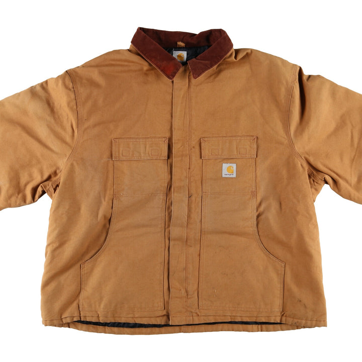 Big Size Carhartt Traditional Coat Duck Work Jacket Men's XXXXL equivalent / eaa508895