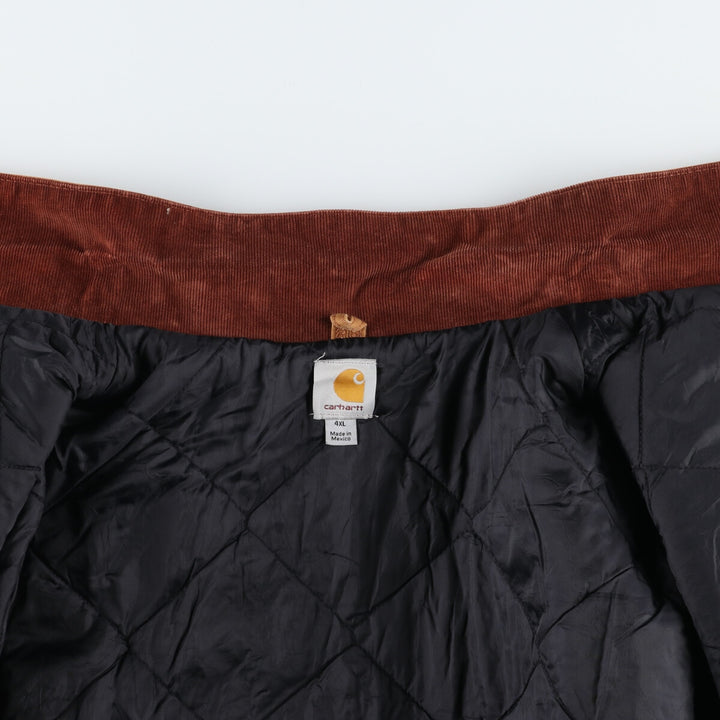 Big Size Carhartt Traditional Coat Duck Work Jacket Men's XXXXL equivalent / eaa508895