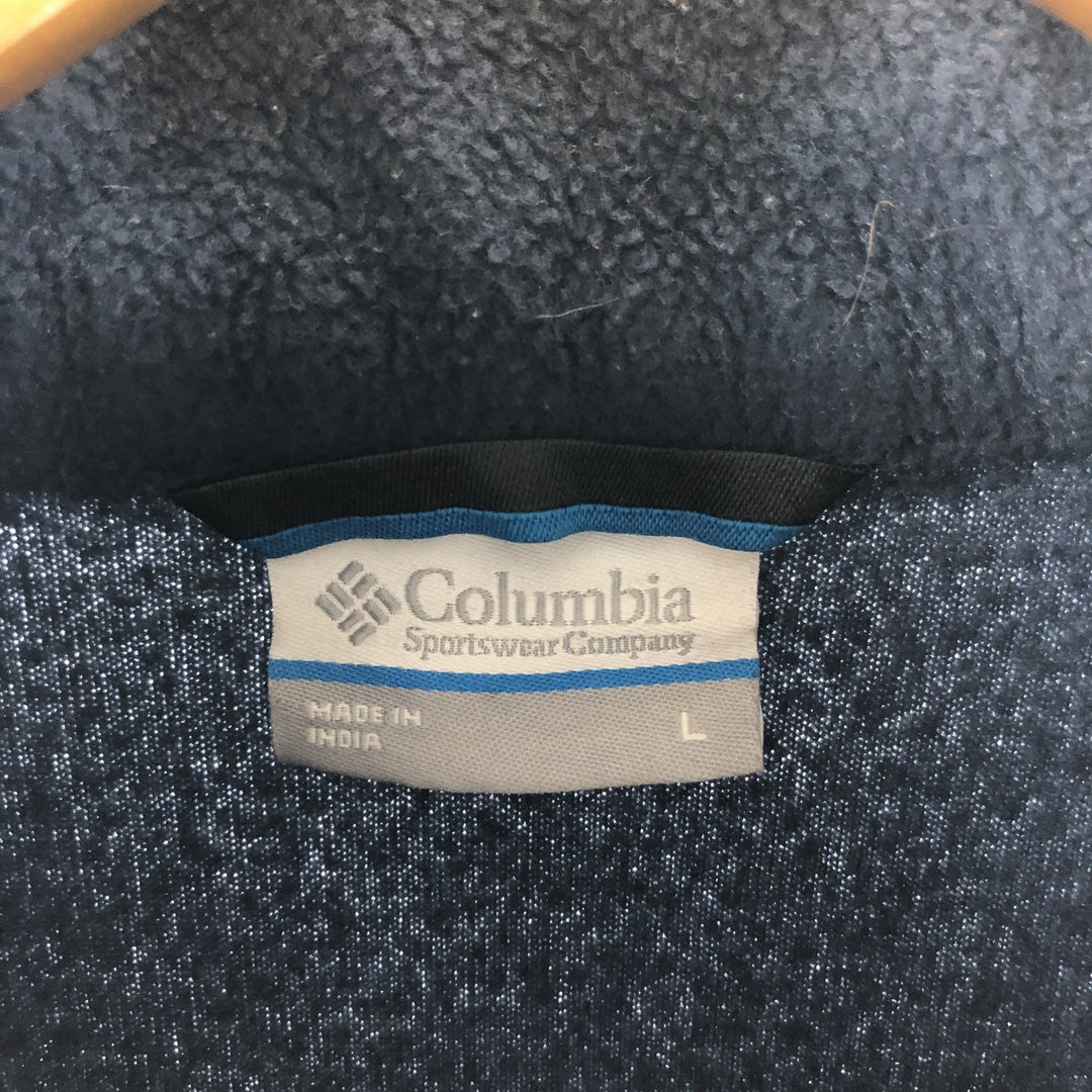 Columbia fleece vest, men's size L / eaa508925