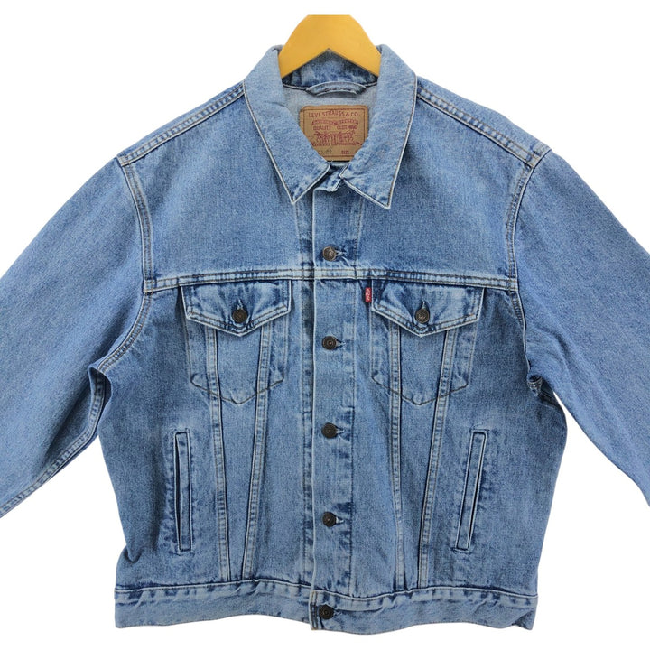 90'S Levi's 70503-02 denim jacket, denim jacket, men's size L, vintage / eaa508958