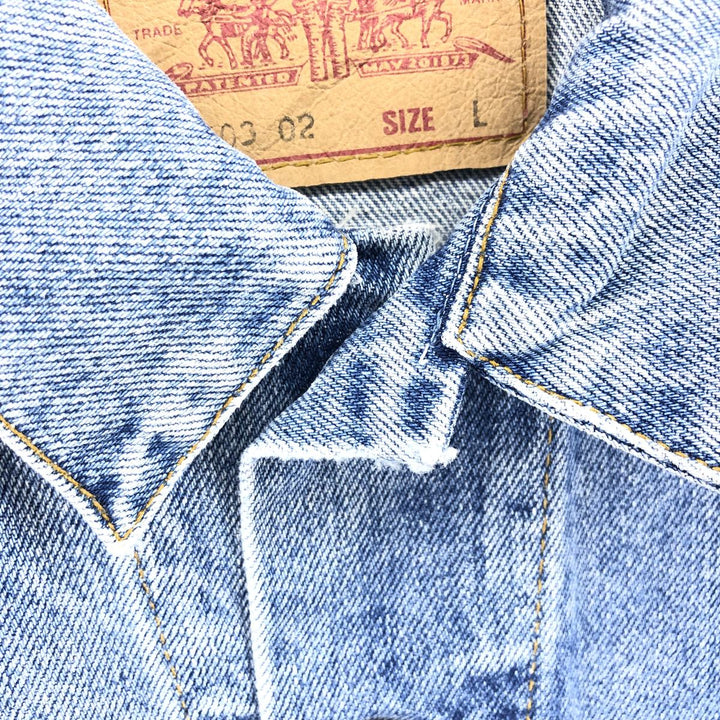 90'S Levi's 70503-02 denim jacket, denim jacket, men's size L, vintage / eaa508958