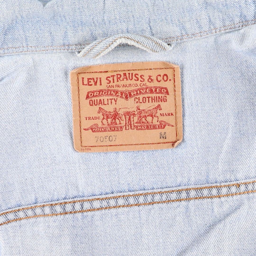 Levi's 70507 denim jacket, denim jacket, men's size M / eaa508962