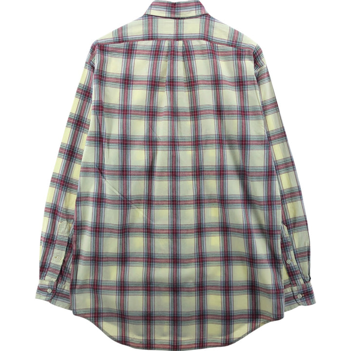 Ralph Lauren BLAKE Check Pattern Long Sleeve Button-Down Check Shirt Men's M Size / eaa508999