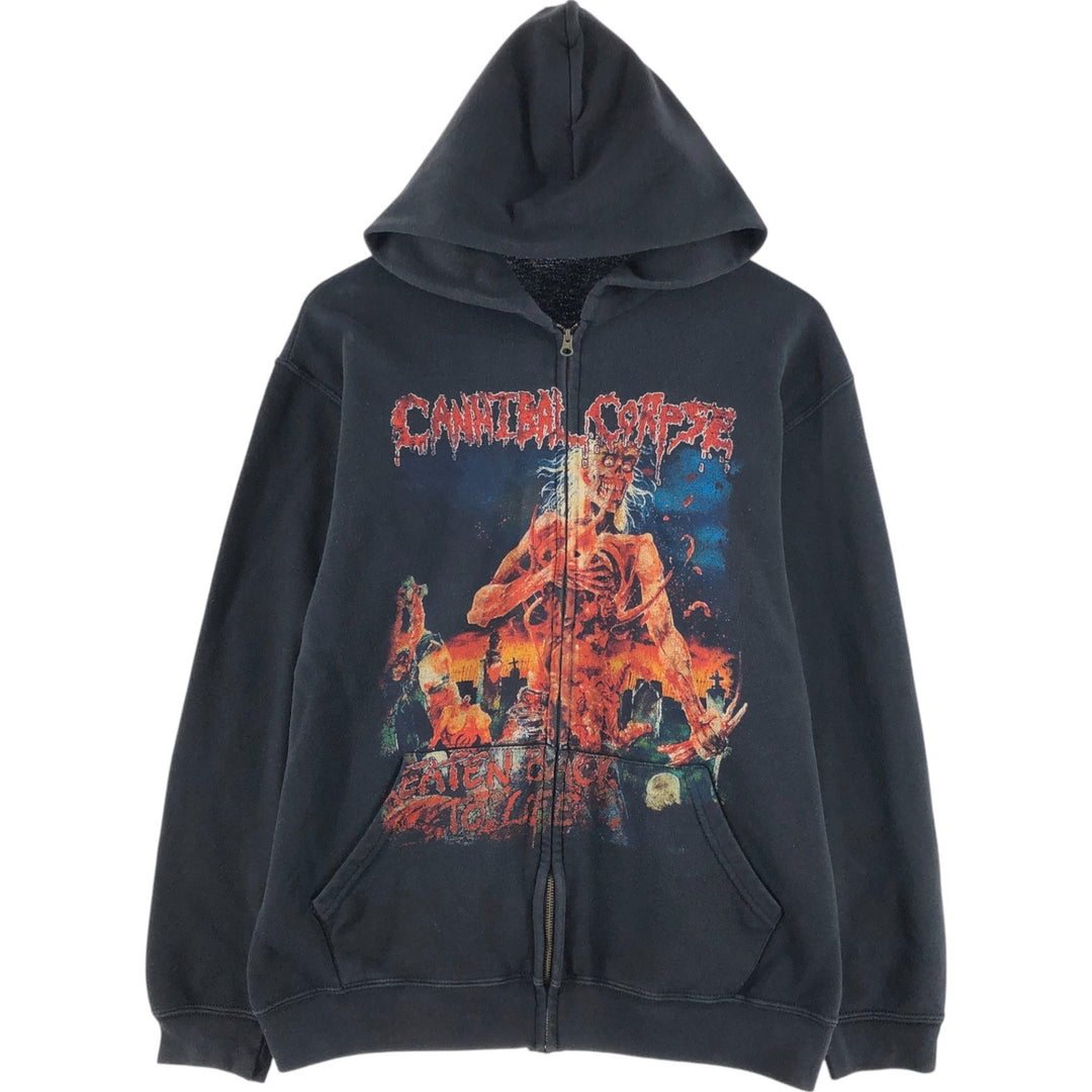 CANNIBAL CORPSE Band Sweat Full Zip Hoodie Men's M size / eaa509000