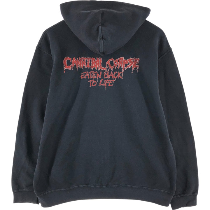 CANNIBAL CORPSE Band Sweat Full Zip Hoodie Men's M size / eaa509000