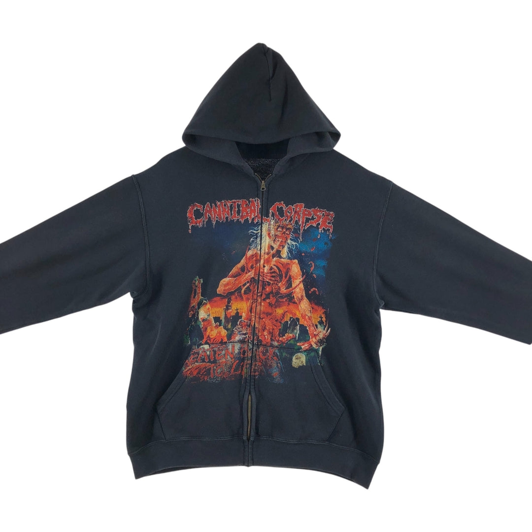 CANNIBAL CORPSE Band Sweat Full Zip Hoodie Men's M size / eaa509000