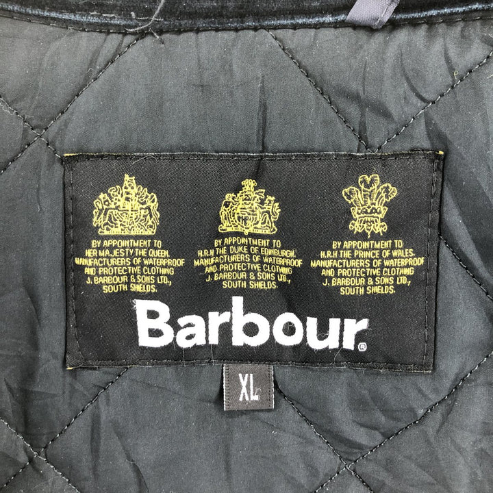 00s~ Barbour Chelsea Sport Quilt 3 Warrant Stand Collar Quilted Jacket Men's XL /eaa509010