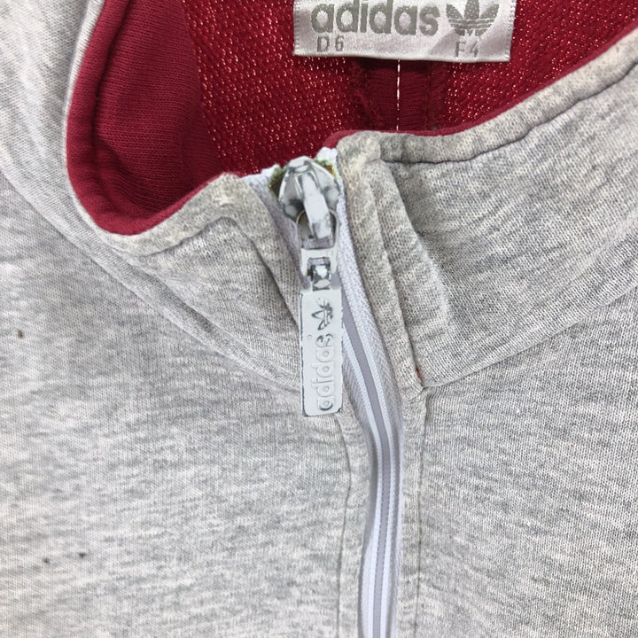 80'S Adidas full zip sweatshirt, men's M size, vintage / eaa509026