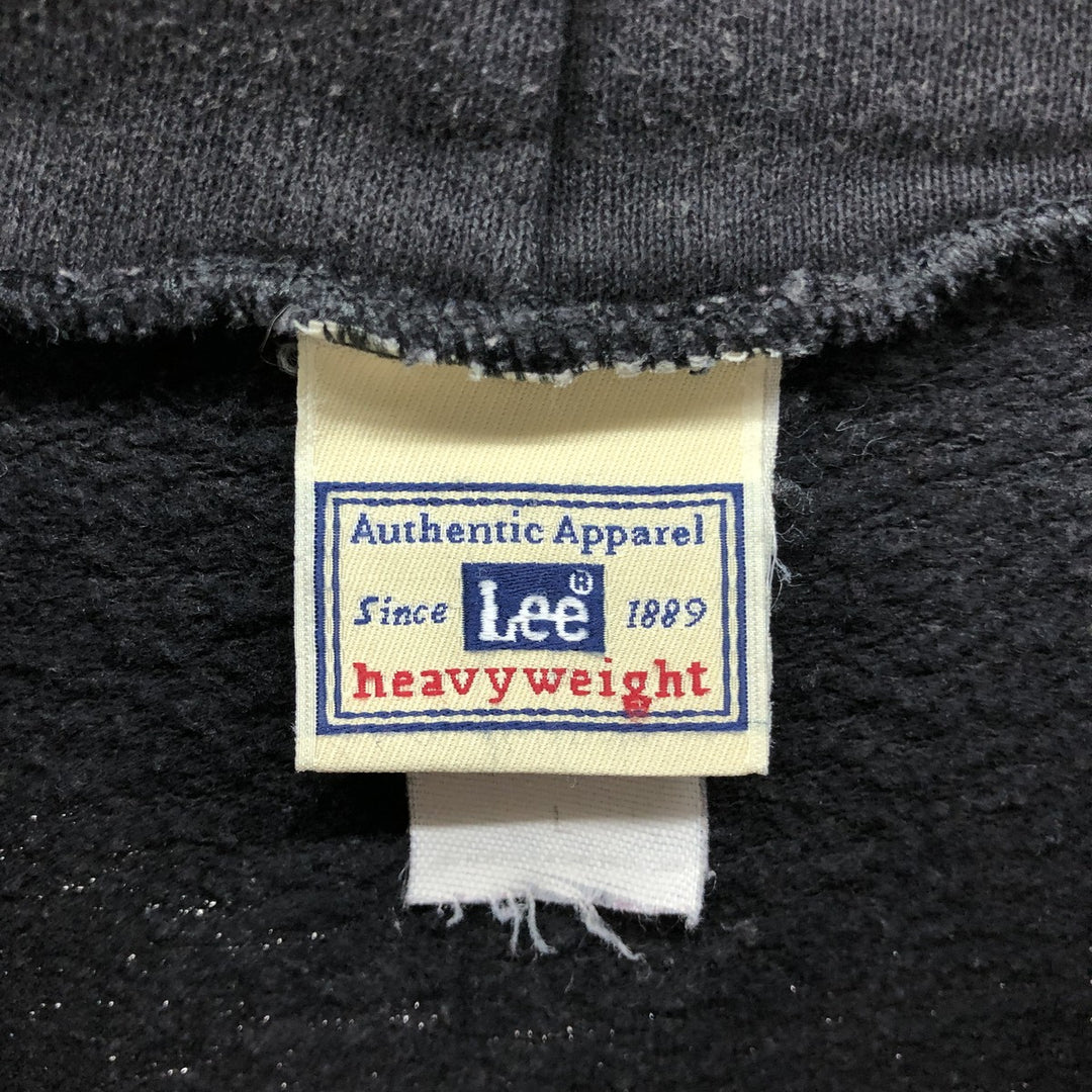 90s~00'S Lee Heavyweight Back Print Sweat Full Zip Hoodie Men's L /eaa509030