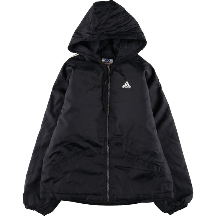 90'S adidas padded hoodie puffer jacket men's size L / eaa509044