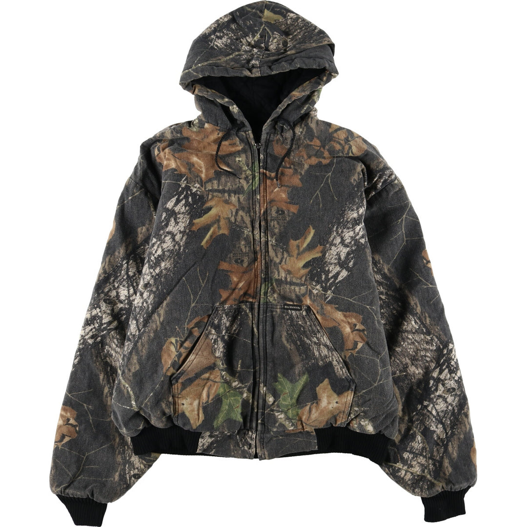 WOLF MOUNTAIN Camouflage Pattern Real Tree Camo Cotton Parka Men's XL /eaa509062