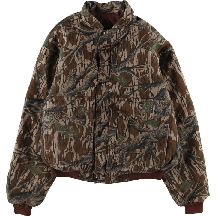 XPERT Camouflage Pattern Real Tree Camo Zip-up Jacket Men's L equivalent /eaa509067