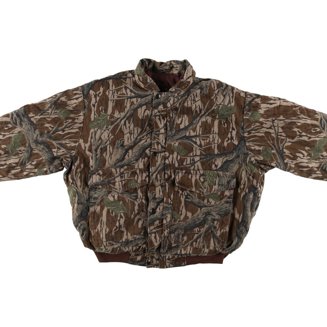 XPERT Camouflage Pattern Real Tree Camo Zip-up Jacket Men's L equivalent /eaa509067