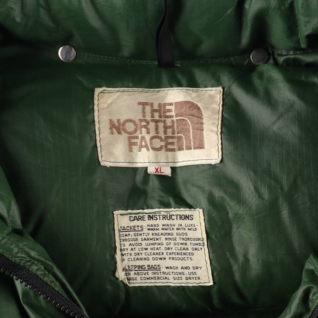 70'S THE NORTH FACE Brown Tag Down Jacket Men's XL Vintage / eaa509086